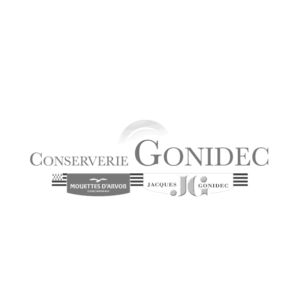 Logo conserverie Gonidec référence agence Lemon Brest
